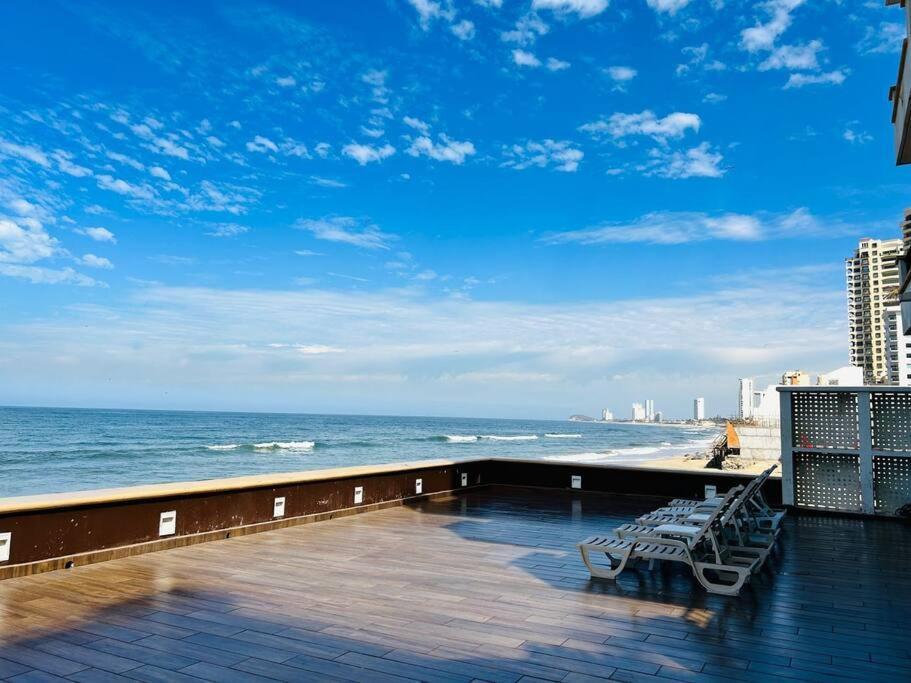 Апартаменти Depa Frente A La Playa By G P S Rentas Мазатлан Екстер'єр фото